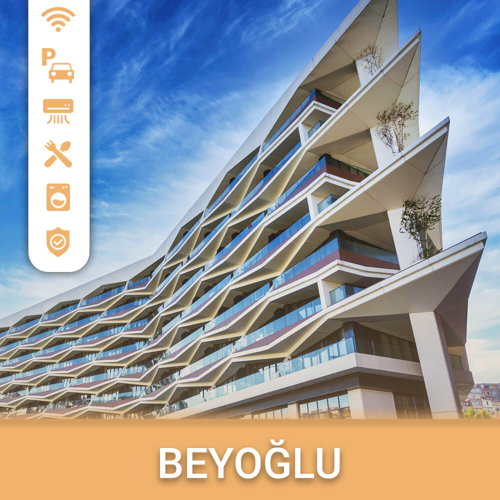 Beyoğlu Fully Rental Flat in Corporate