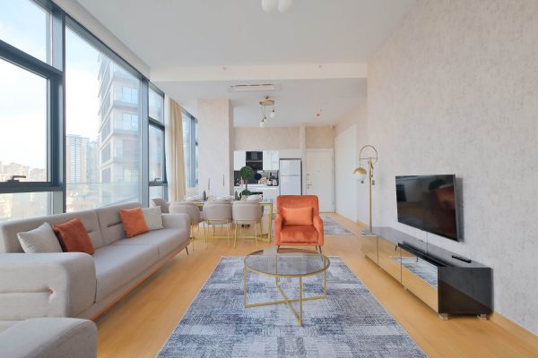Fortis Sinanlı Kadıköy 2+1 Furnished Rental Apartment (561)