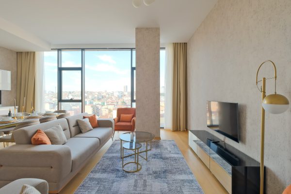 Fortis Sinanlı Kadıköy 2+1 furnished apartment for rent
