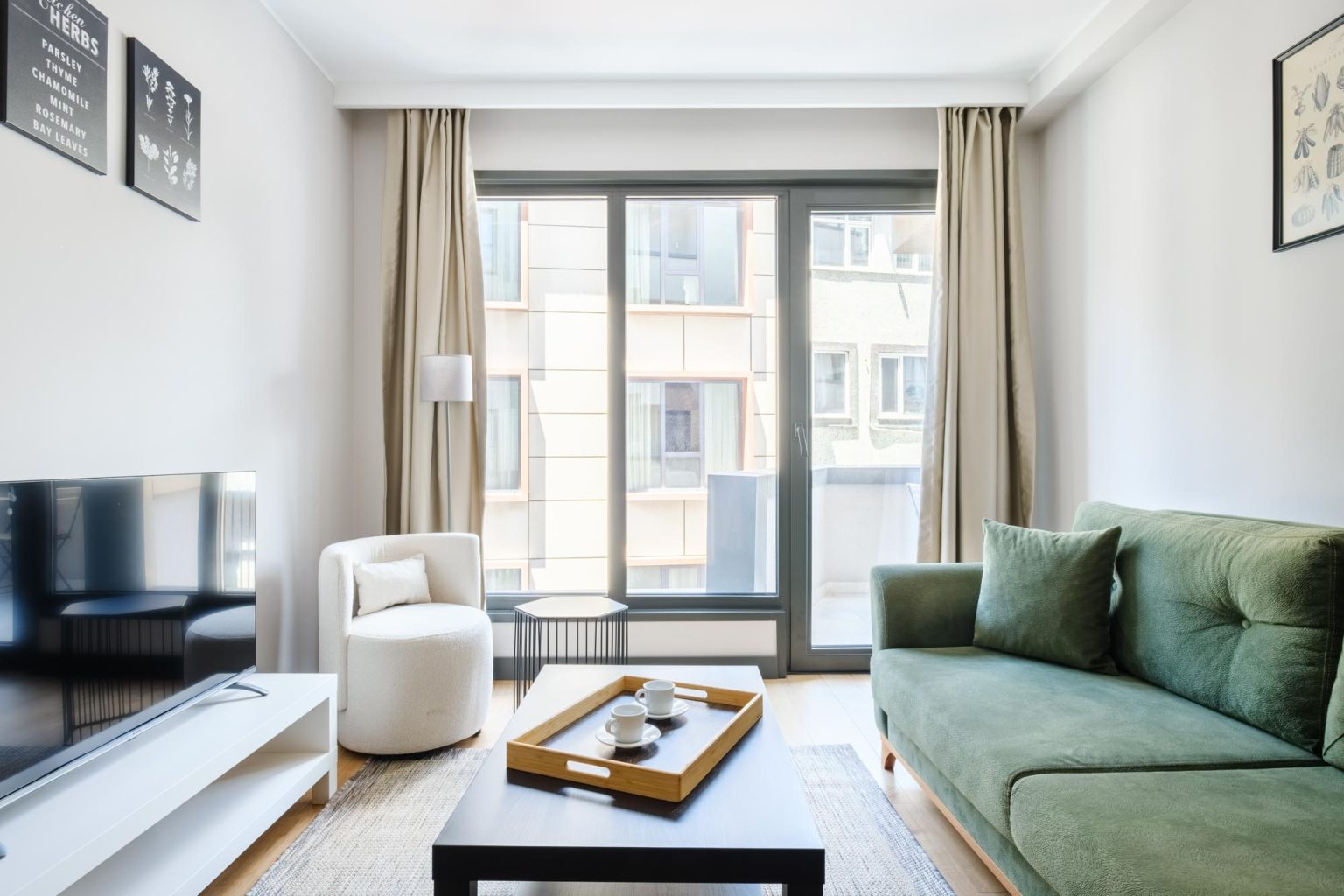 Corporate apartment for finance managers