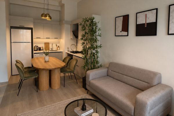 Başakşehir Avrasya Konutları 2 1+1 Furnished Rental Apartment (884)