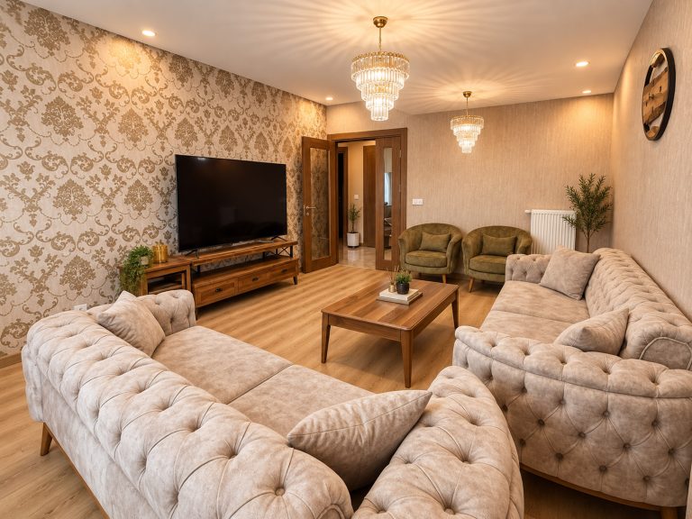3. İstanbul Hasbahçe Evleri – furnished apartment for rent in Başakşehir