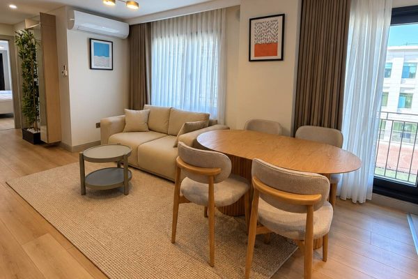 Kemerburgaz Residence 1+2 Furnished Rental Apartment (823)